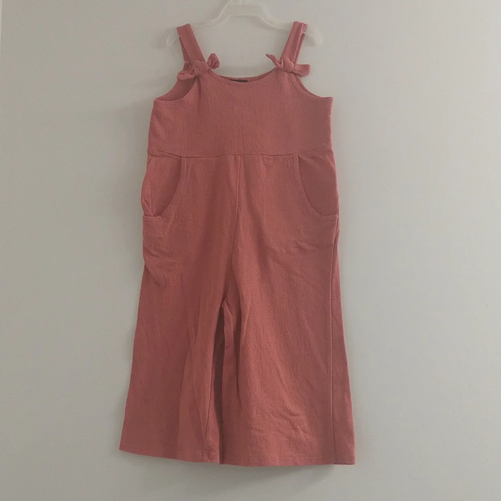 Girl Art Class Rose Size 3T Jumpsuit - Picture 1 of 3